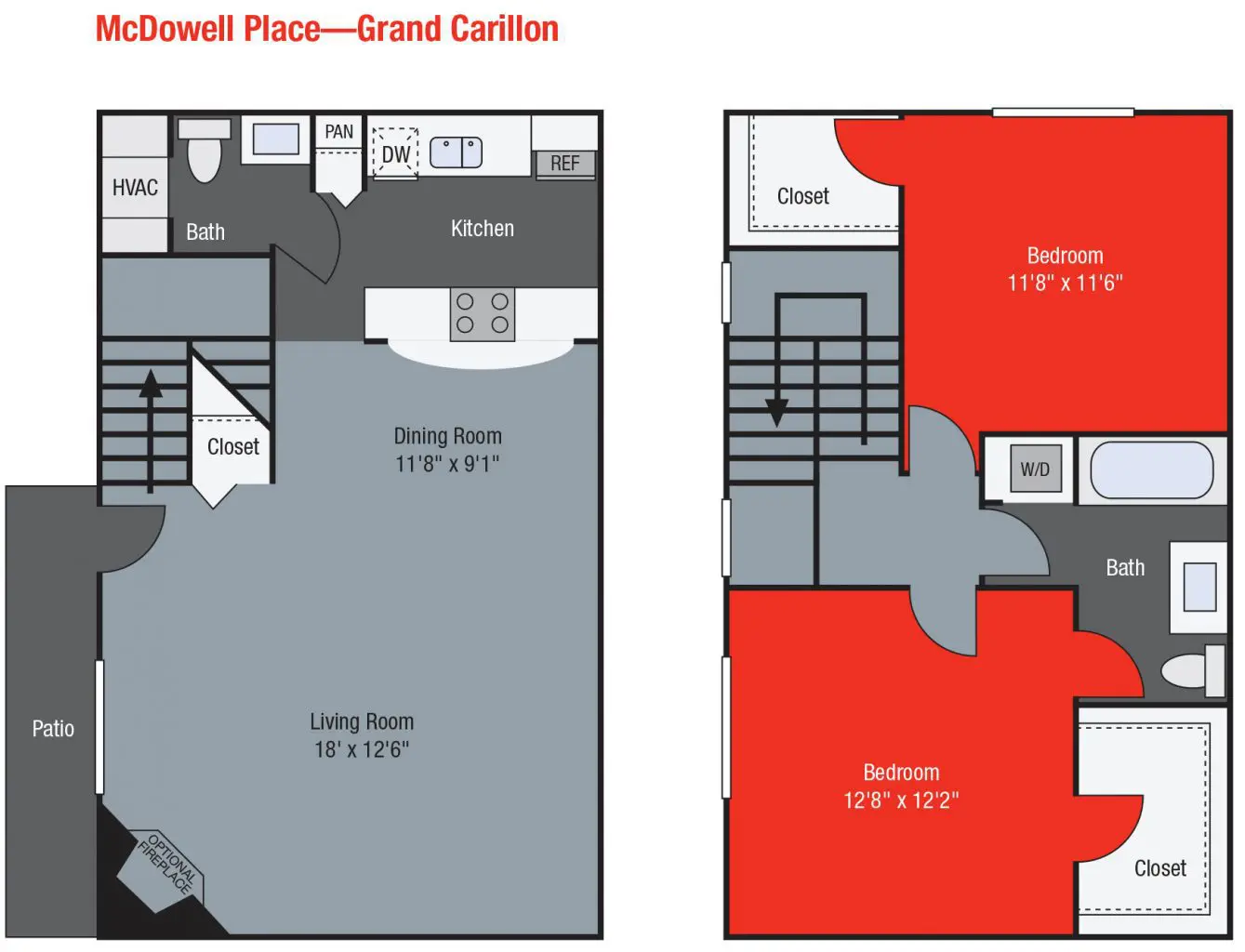 Apartments For Rent TGM McDowell Place - Grand Carillon